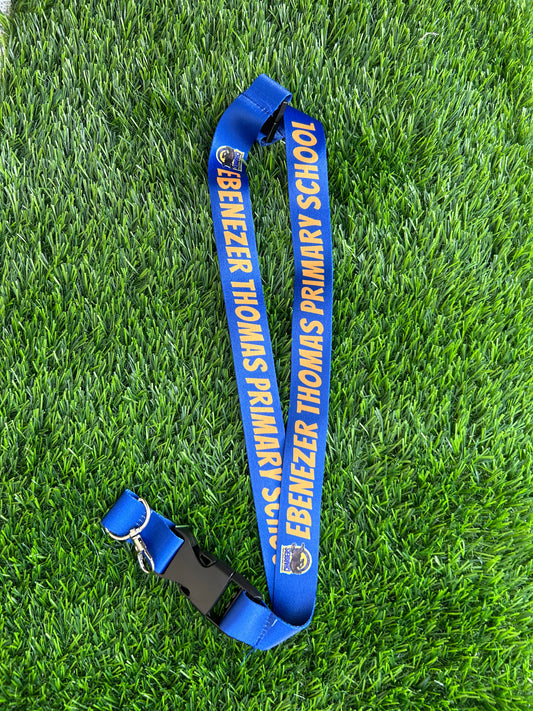 Customizable Lanyard With Detachable Keyring