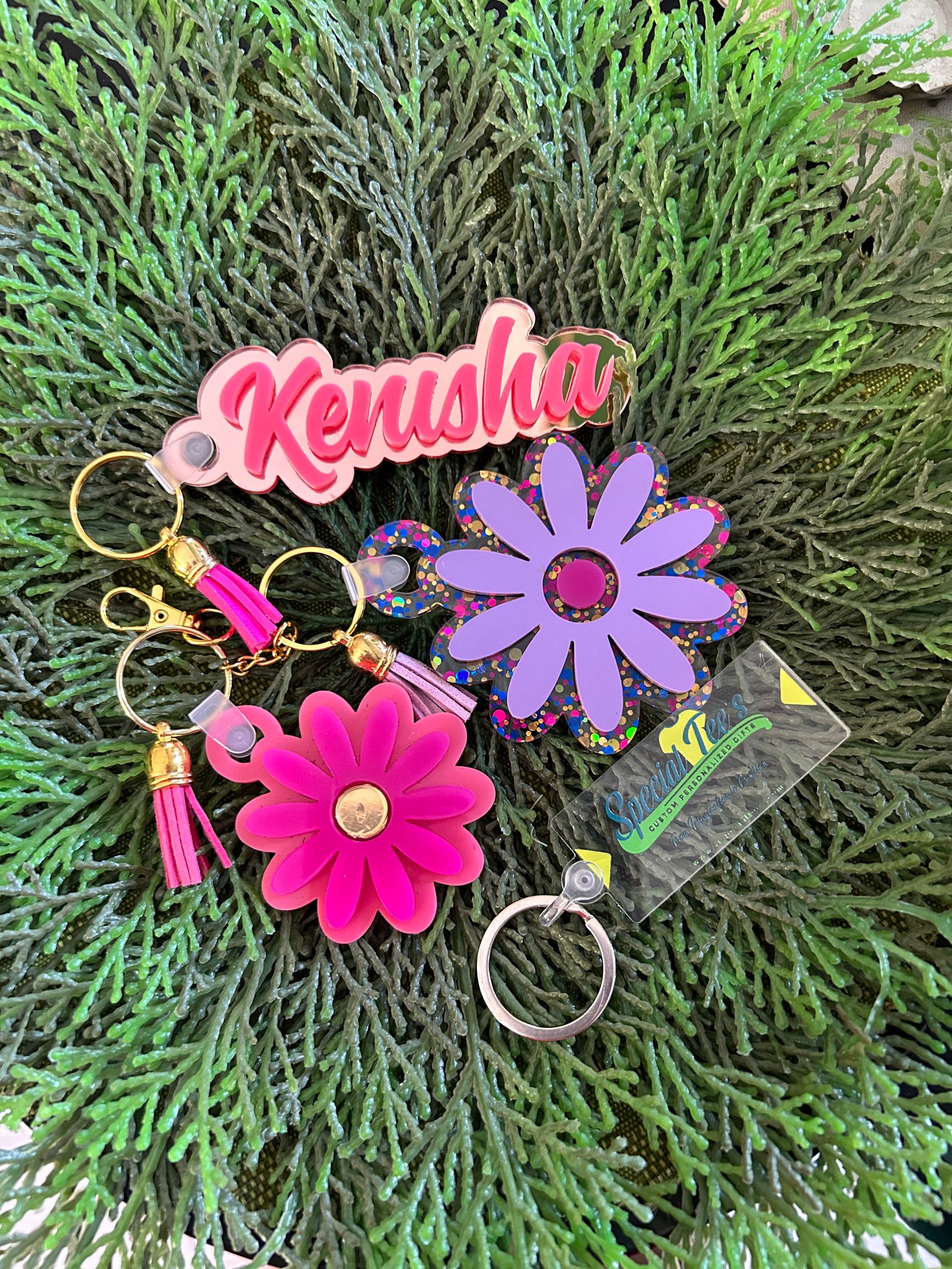Daisy Bag/ Keychain Charms