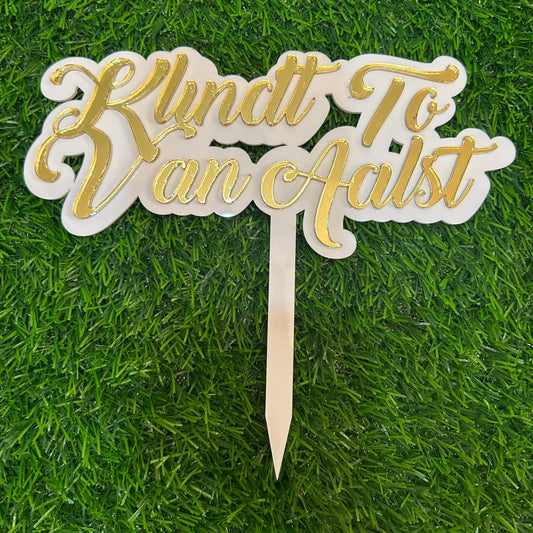 Layered  Cake Topper