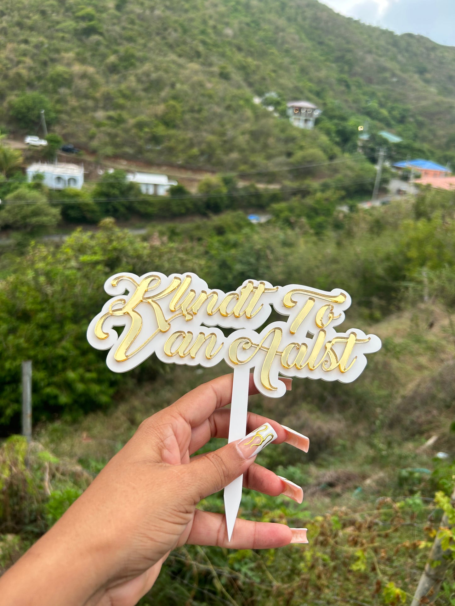 Layered  Cake Topper