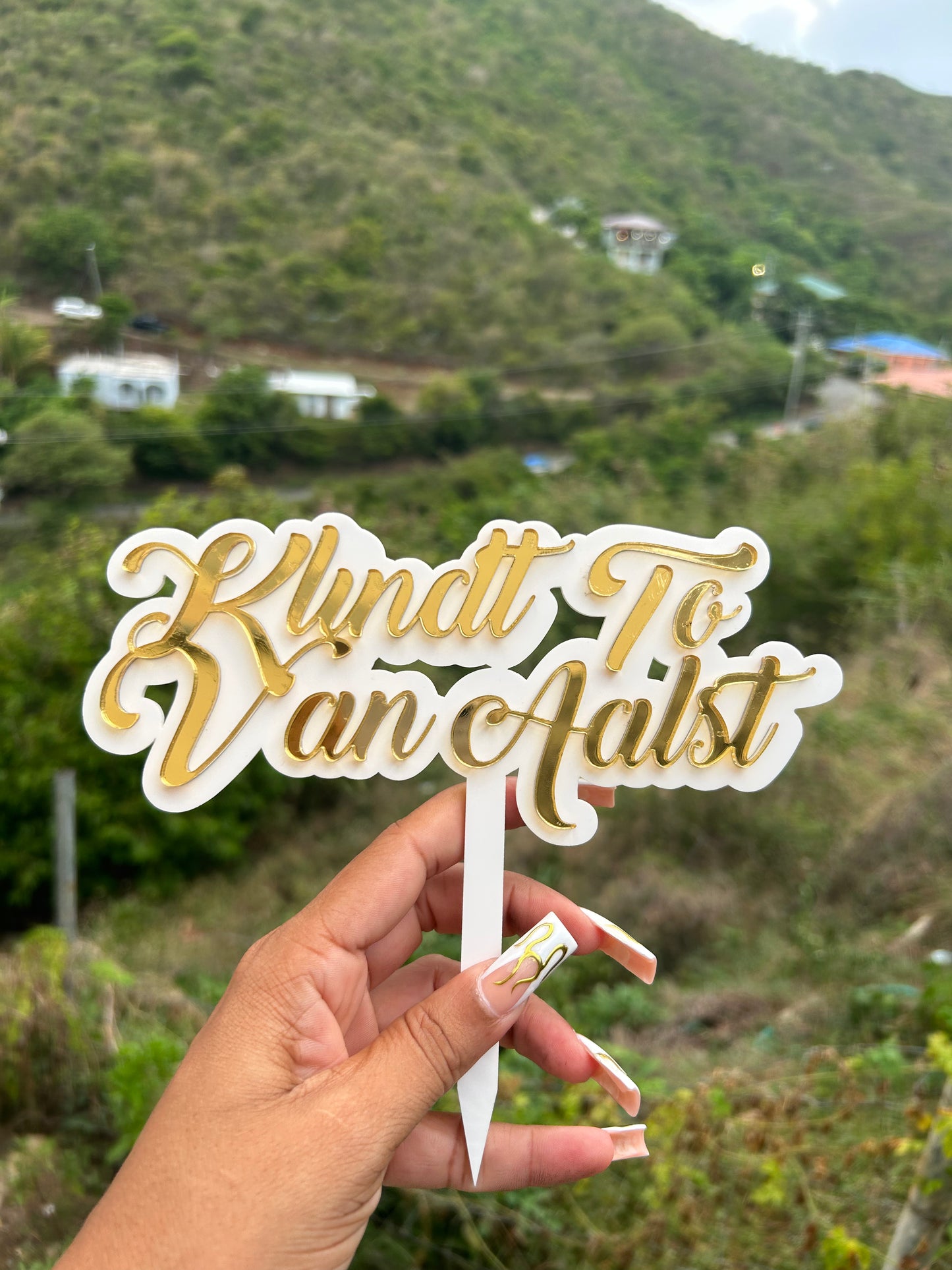 Layered  Cake Topper