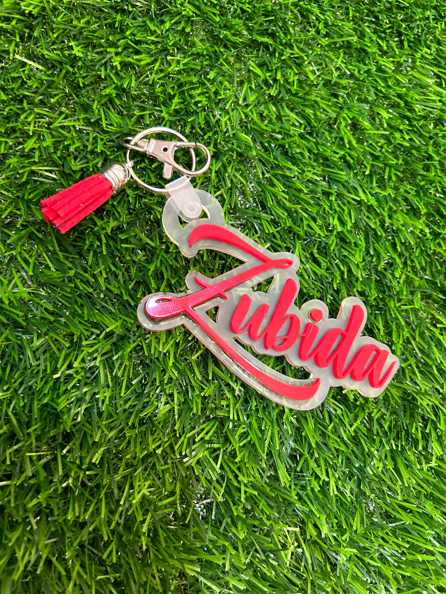 Custom Acrylic Bag tag / Keychain