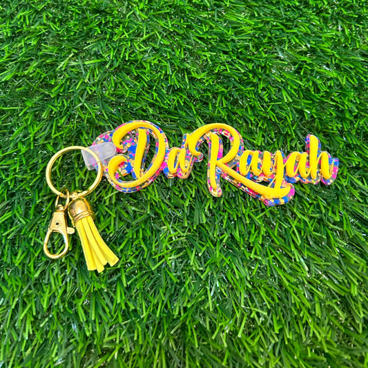 Custom Acrylic Bag tag / Keychain