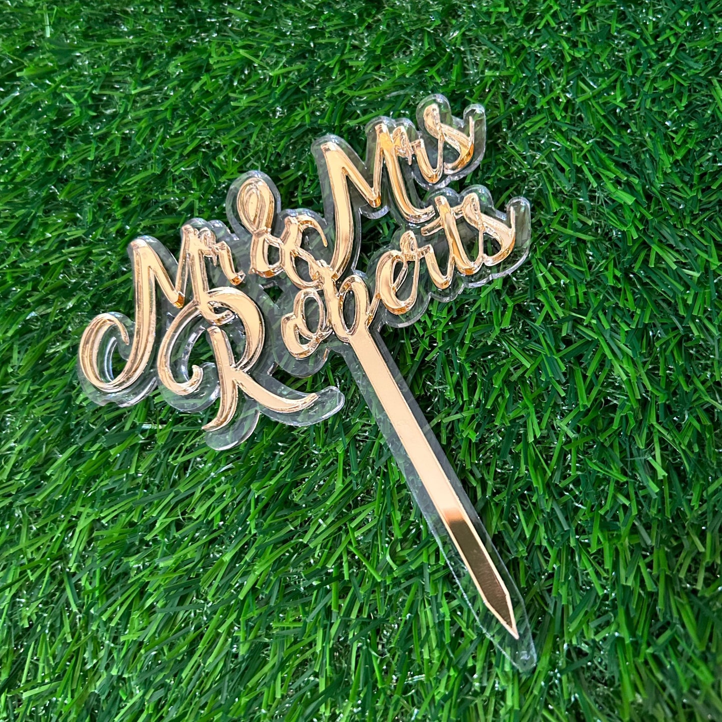 Layered  Cake Topper