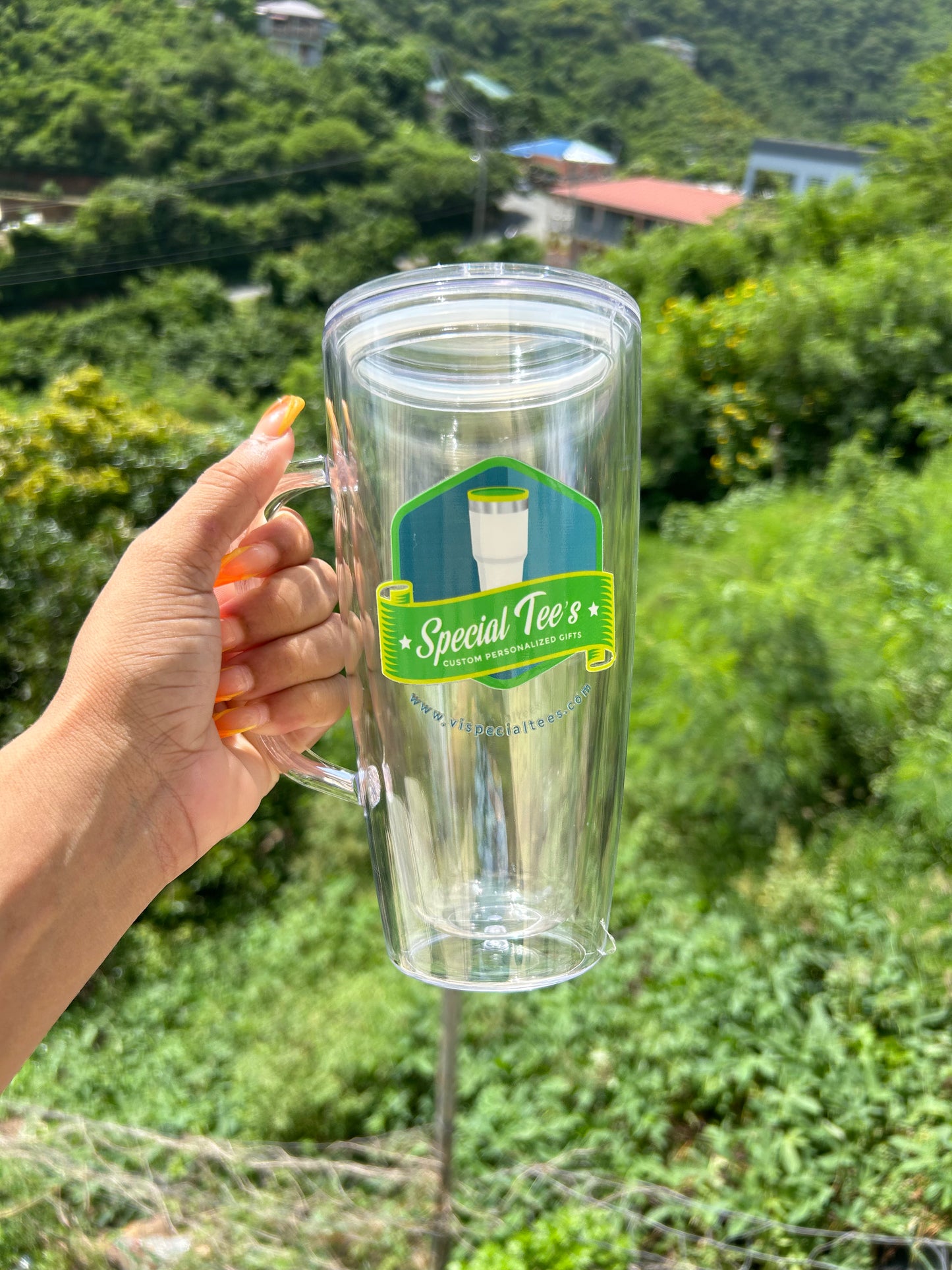 Full Color Custom UV DTF Logo Transfers