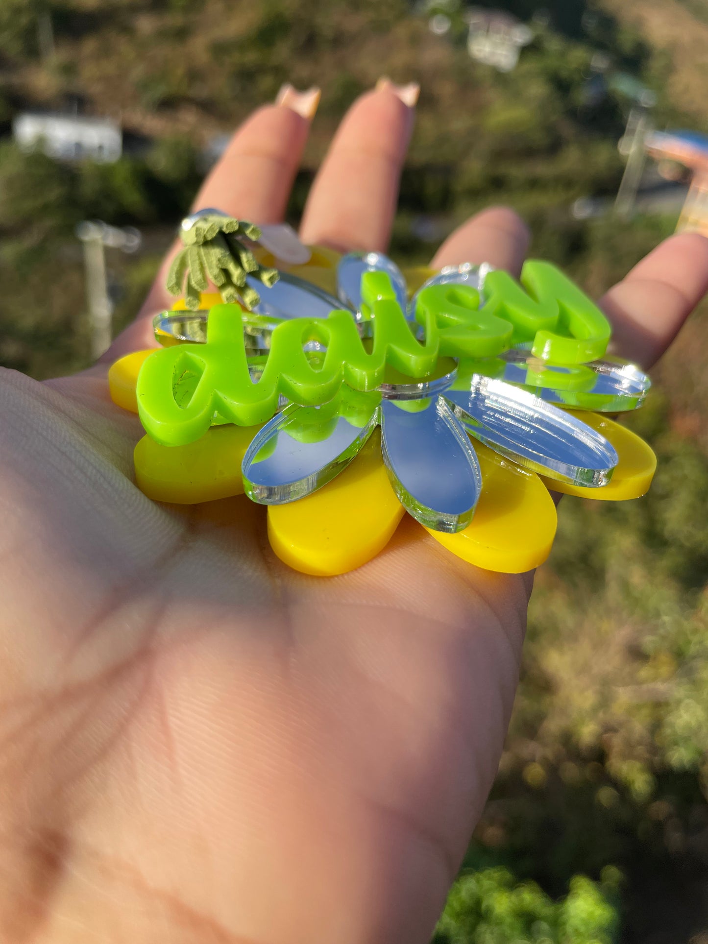 Daisy Bag/ Keychain Charms