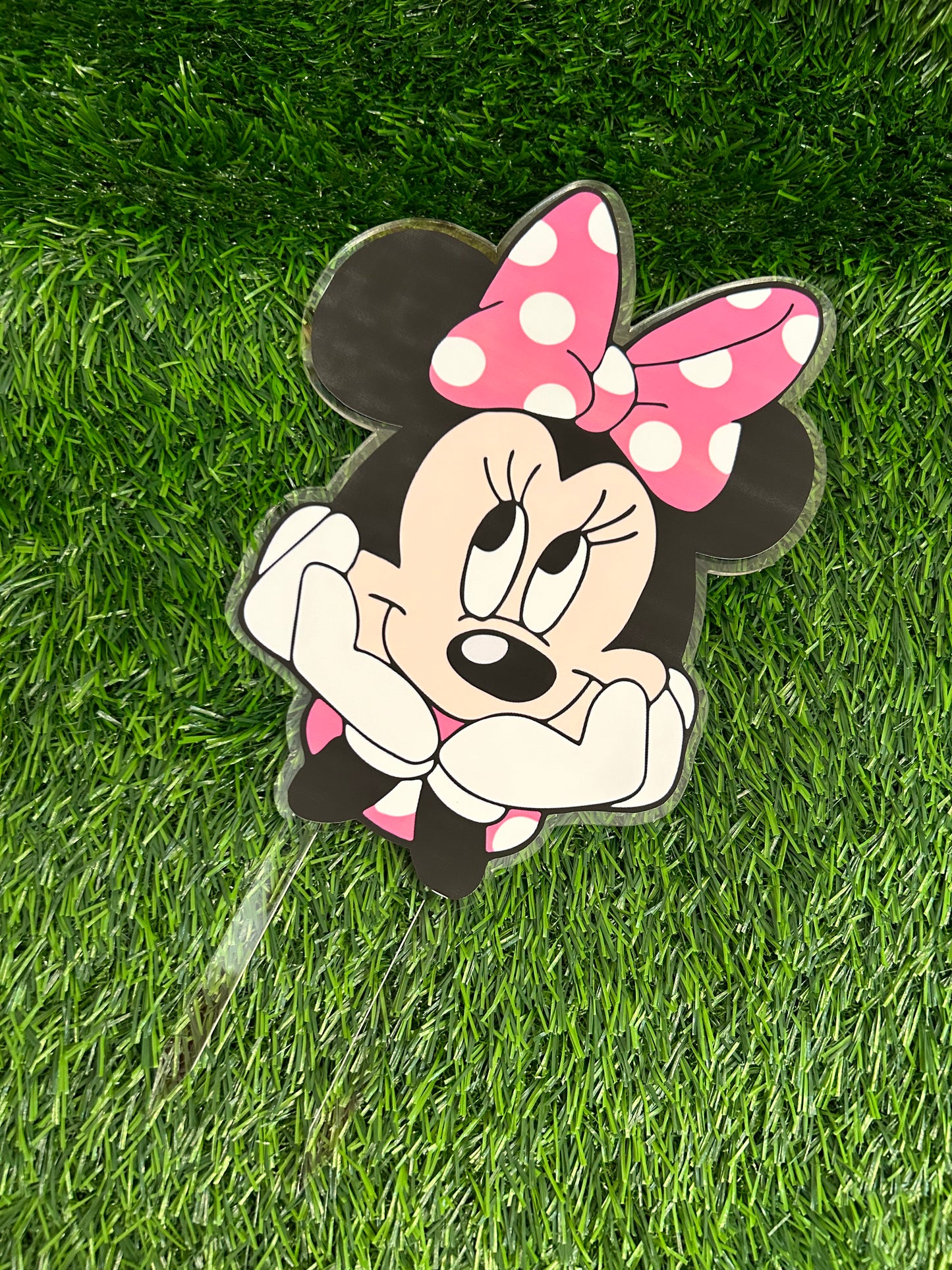 Minnie Mouse 3-piece Cake Topper