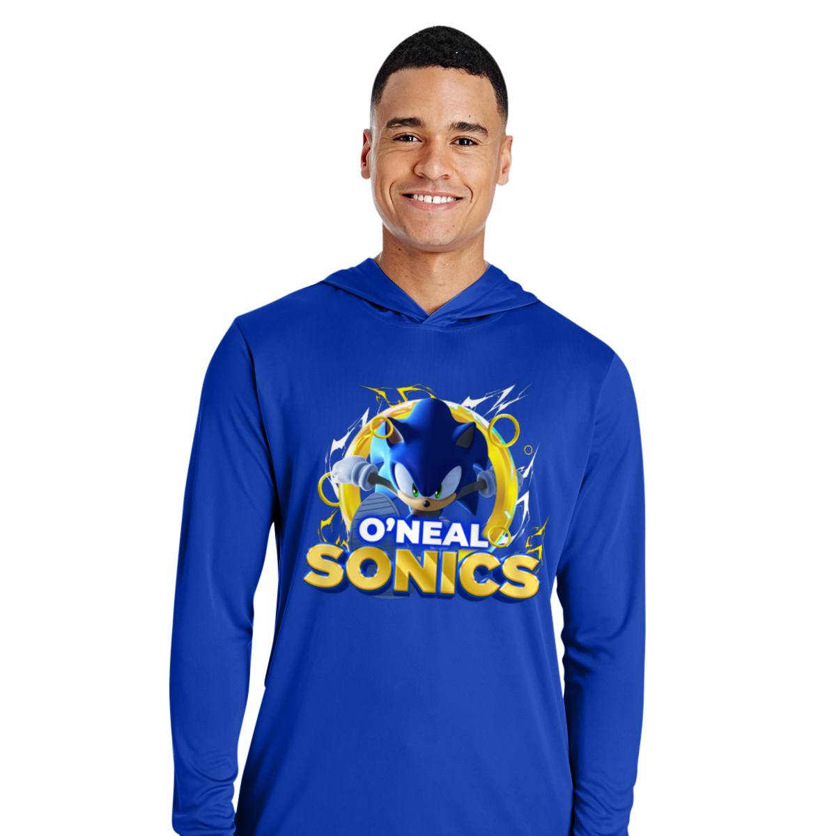 Custom Dry-Fit Long Sleeve Hoodie
