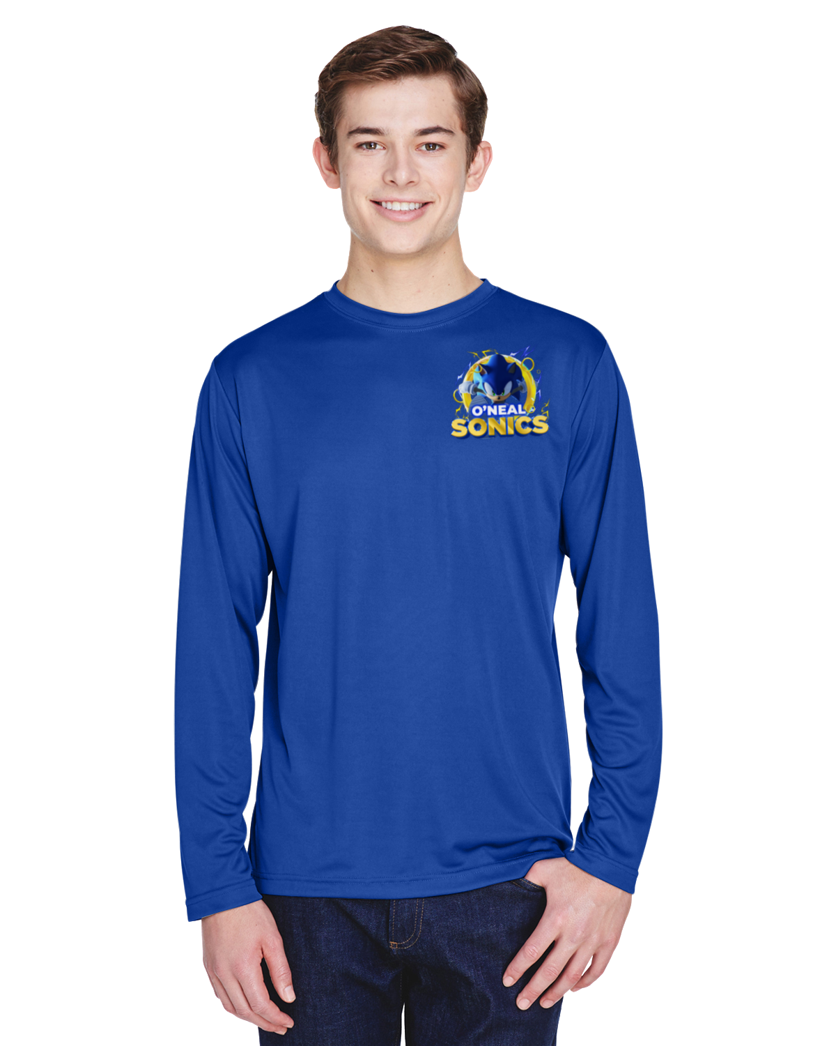 Custom Unisex Dry Fit Long Sleeve Tee Shirt