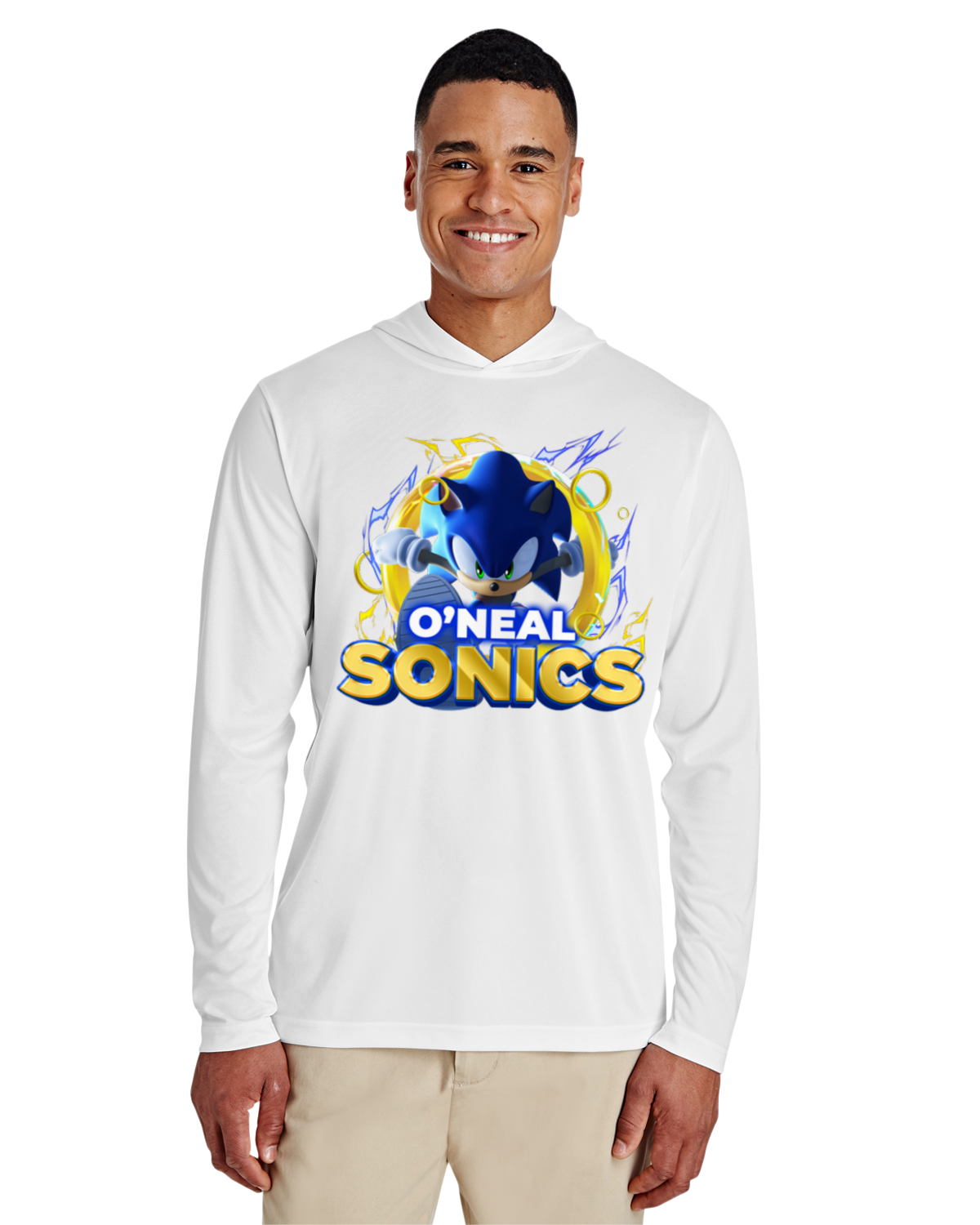 Custom Dry-Fit Long Sleeve Hoodie
