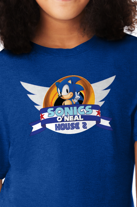 Youth Short Sleeve House 2 Sonics Unisex Tee shirt