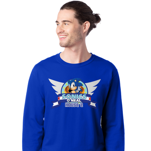 Long Sleeve House 2 Sonics Unisex Tee shirt